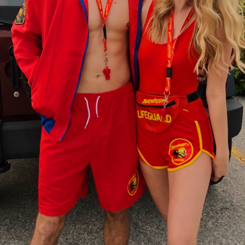 Men’s and Women’s matching Baywatch Set